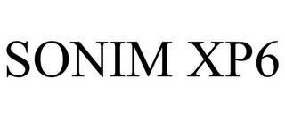 SONIM XP6 trademark