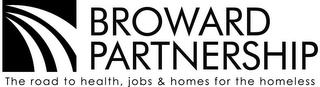 BROWARD PARTNERSHIP THE ROADS TO HEALTH, JOB & HOMES FOR THE HOMELESS trademark