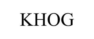 KHOG trademark