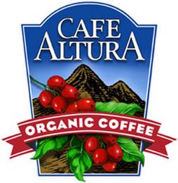 CAFE ALTURA ORGANIC COFFEE trademark