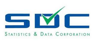 SDC STATISTICS & DATA CORPORATION trademark