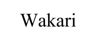 WAKARI trademark