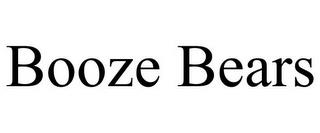 BOOZE BEARS trademark