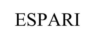 ESPARI trademark