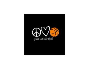 PEACE LOVE BASKETBALL trademark