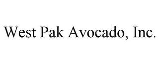 WEST PAK AVOCADO, INC. trademark