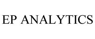 EP ANALYTICS trademark