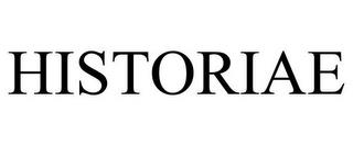 HISTORIAE trademark