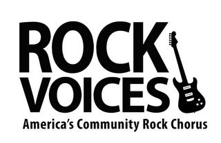 ROCK VOICES AMERICA'S COMMUNITY ROCK CHORUS trademark