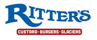 RITTER'S CUSTARD · BURGERS · GLACIERS trademark