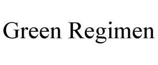 GREEN REGIMEN trademark