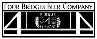 4 FOUR BRIDGES BEER COMPANY trademark