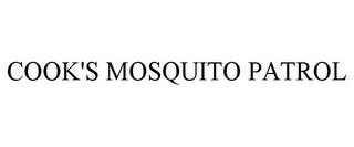 COOK'S MOSQUITO PATROL trademark