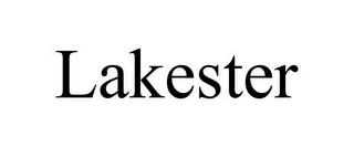 LAKESTER trademark