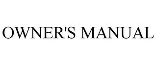 OWNER'S MANUAL trademark