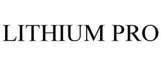 LITHIUM PRO trademark