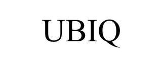 UBIQ trademark