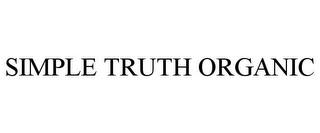 SIMPLE TRUTH ORGANIC trademark