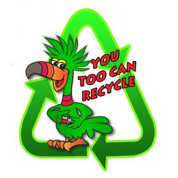 YOU TOO CAN RECYCLE trademark