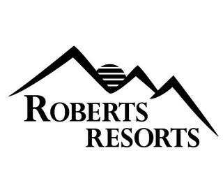 ROBERTS RESORTS trademark