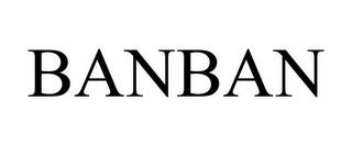 BANBAN trademark