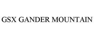 GSX GANDER MOUNTAIN trademark