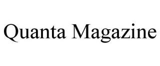 QUANTA MAGAZINE trademark