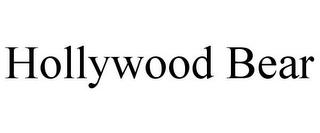 HOLLYWOOD BEAR trademark