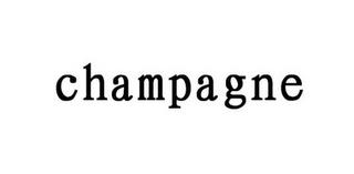 CHAMPAGNE trademark