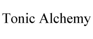 TONIC ALCHEMY trademark