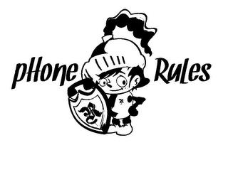 R PHONE R RULES trademark