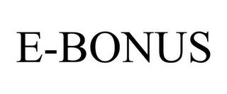 E-BONUS trademark