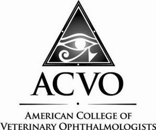 ACVO AMERICAN COLLEGE OF VETERINARY OPHTHALMOLOGISTS trademark