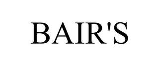 BAIR'S trademark