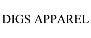 DIGS APPAREL trademark