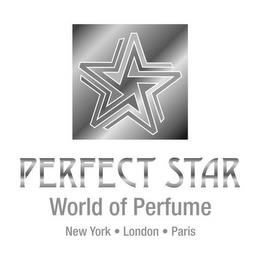 PERFECT STAR - WORLD OF PERFUME - NEW YORK · LONDON · PARIS trademark