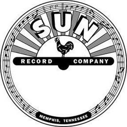 SUN RECORD COMPANY MEMPHIS, TENNESSEE trademark