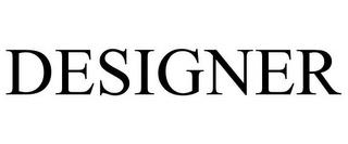 DESIGNER trademark