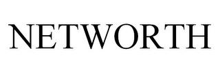 NETWORTH trademark