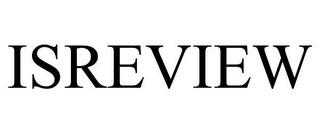 ISREVIEW trademark