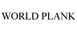 WORLD PLANK trademark