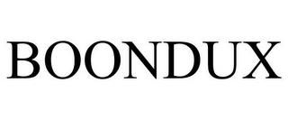 BOONDUX trademark