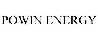 POWIN ENERGY trademark