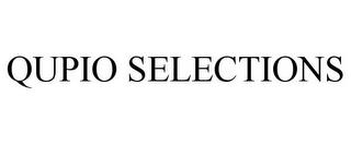 QUPIO SELECTIONS trademark