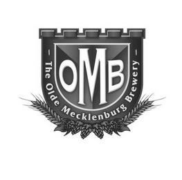 OMB THE OLDE MECKLENBURG BREWERY trademark