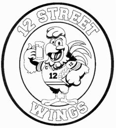 12 STREET WINGS C 12 12 trademark