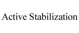 ACTIVE STABILIZATION trademark