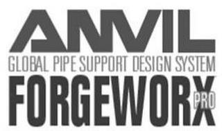 ANVIL GLOBAL PIPE SUPPORT DESIGN SYSTEM FORGEWORX PRO trademark