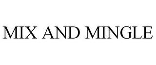 MIX AND MINGLE trademark