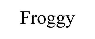 FROGGY trademark